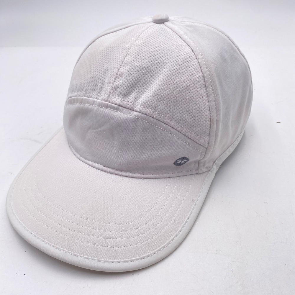 RBX Live Life Active Performance Running Hat OSFM White Mesh Adjustable Sport